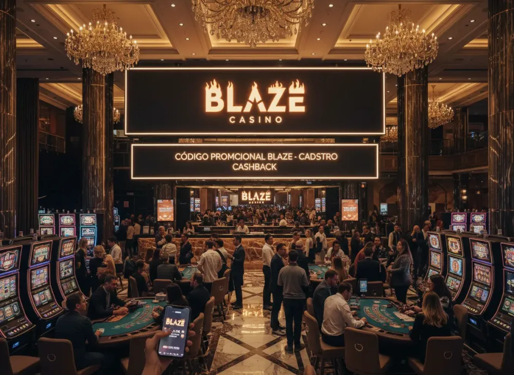 Código promocional Blaze: bônus de cadastro e cashback