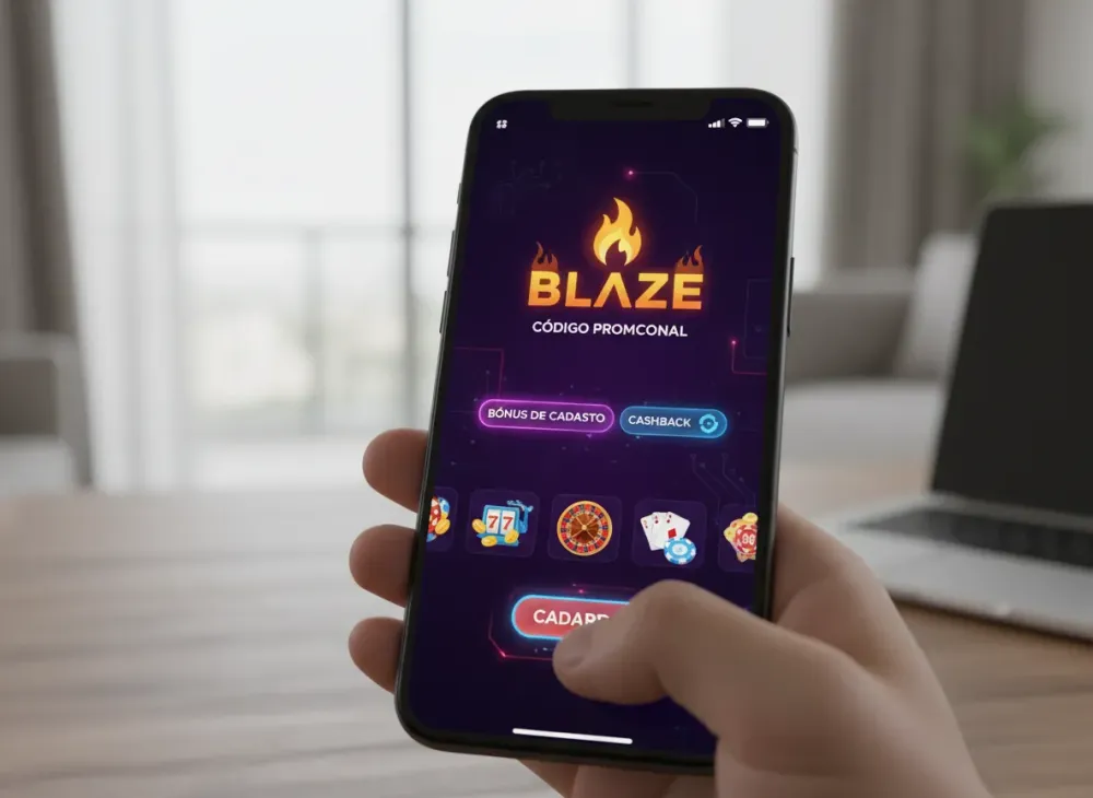 Código promocional Blaze: bônus de cadastro e cashback