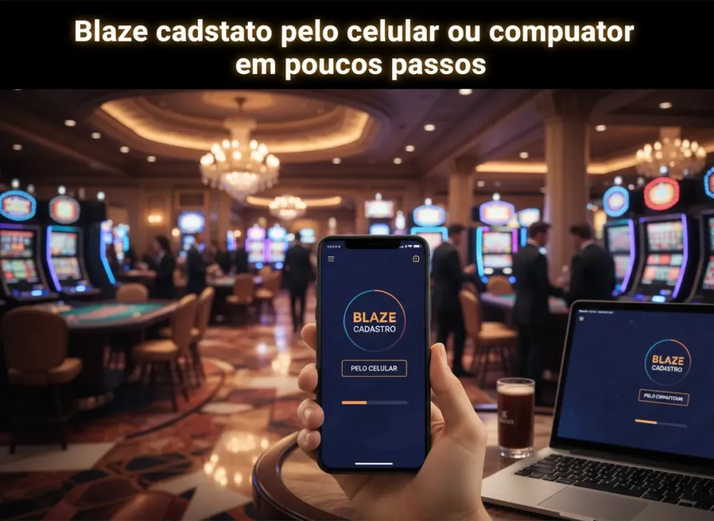 Blaze cadastro pelo celular ou computador em poucos passos